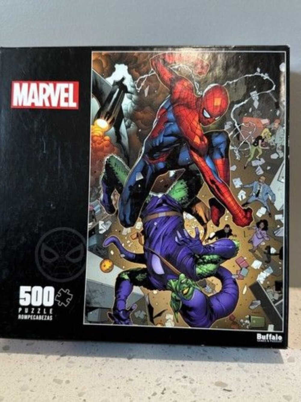 Spider-Man Green Goblin Marvel  500 piece Jigsaw Puzzle